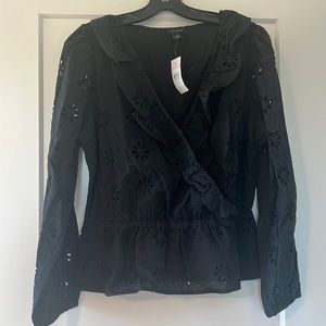 Ann Taylor Women’s Eyelet Blouse